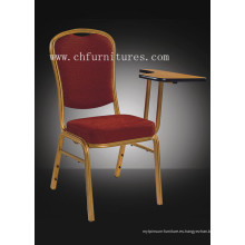 Cómoda silla de conferencia de tela roja con mesa (YC-ZL30)
